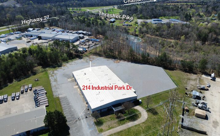 Pictures of Industrial property located at 214 Industrial Park Dr, Soddy-Daisy, TN 37379 for lease - image #1