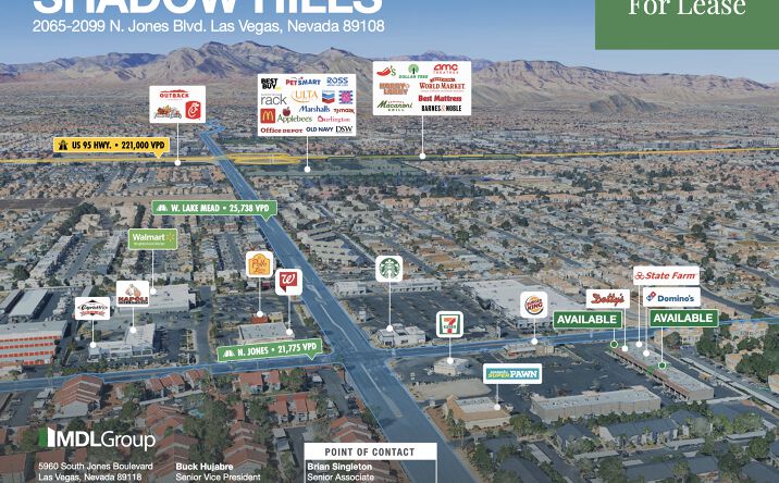 Pictures of Retail property located at 2065 North Jones Boulevard, Las Vegas, NV 89108 for lease - image #1