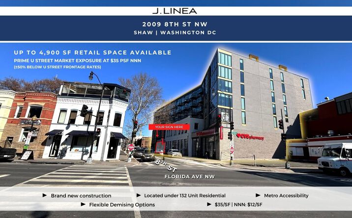 Pictures of Retail property located at 2009 8th St NW, Washington, DC 20001 for lease - image #1