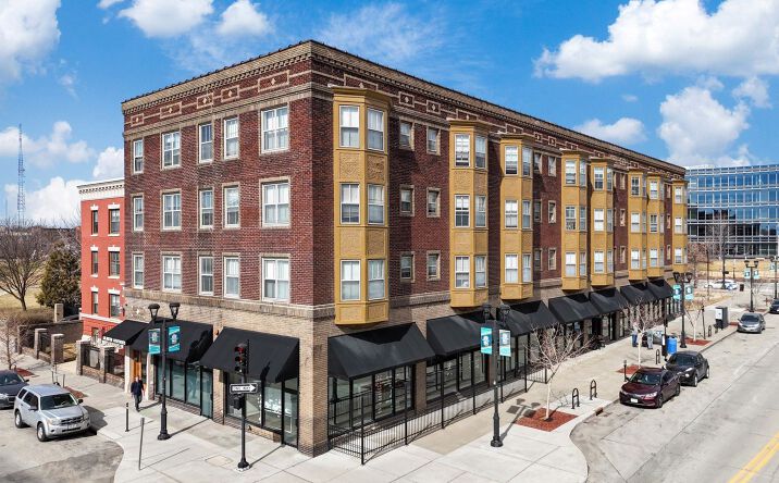Pictures of Retail, Office property located at 1301 Locust St, Des Moines, IA 50309 for lease - image #1