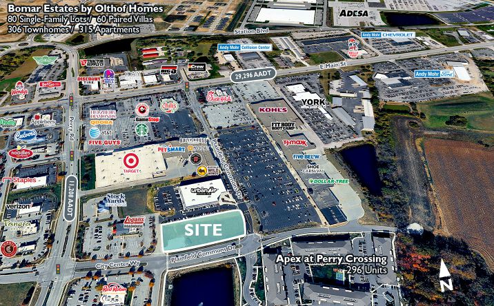 Pictures of Land property located at 392 Plainfield Commons Dr, Plainfield, IN 46168 for lease - image #1