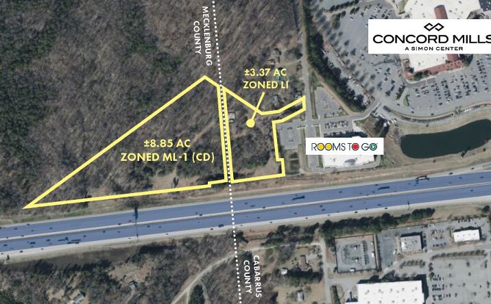 Pictures of Land property located at 8549 Quay Rd, Concord, NC 28027 for lease - image #1