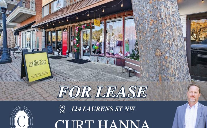 Pictures of Retail property located at 124 Laurens St NW, Aiken, SC 29801 for lease - image #1