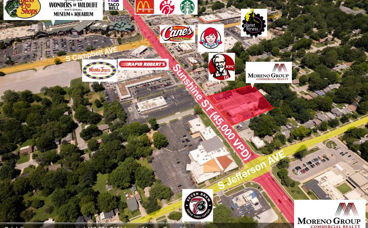 Pictures of Land property located at 221 E Sunshine St, Springfield, MO 65807 for lease - image #1