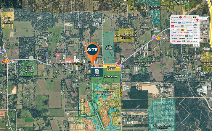Pictures of Land property located at SEC FM 2920 at Krahn Ln, Tomball, TX 77377 for lease - image #1