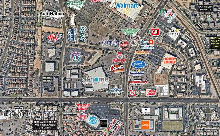 Pictures of Retail property located at Greenfield Rd & Baseline Rd, Mesa, AZ 85206 for lease - image #1