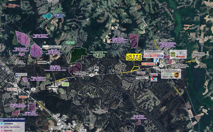 Pictures of Land property located at NC-42 & Motorcycle Rd, Clayton, NC 27527 for lease - image #1