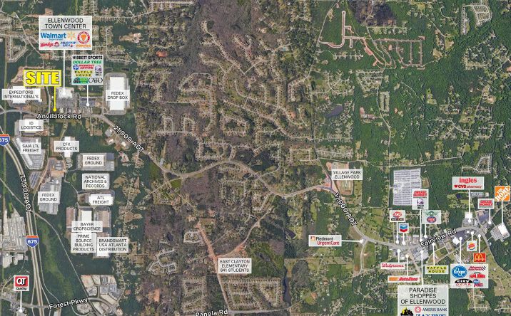 Pictures of Land property located at 2900 Anvilblock Rd, Ellenwood, GA 30294 for lease - image #1