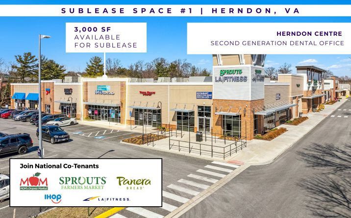 Pictures of Retail property located at 494 Elden St, Herndon, VA 20170 for lease - image #1