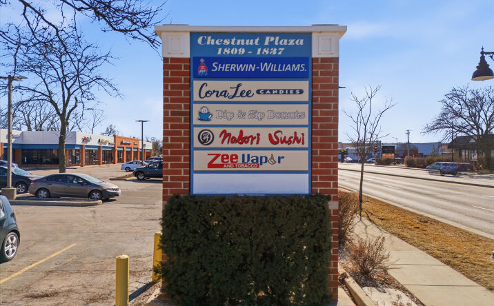 Pictures of Retail property located at 1809-1837 Waukegan Rd, Glenview, IL 60025 for lease - image #1