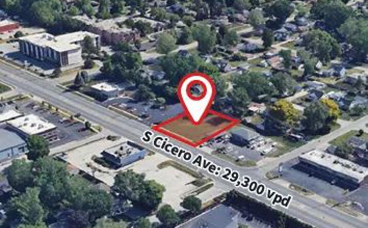 Pictures of Land property located at 14321 S Cicero Ave, Crestwood, IL 60445 for lease - image #1