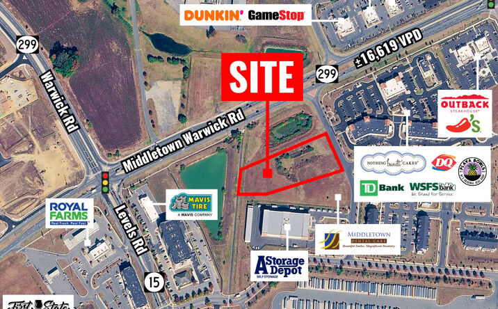 Pictures of Land, Retail property located at 700 Hedgelawn Wy, Middletown, DE 19709 for lease - image #1