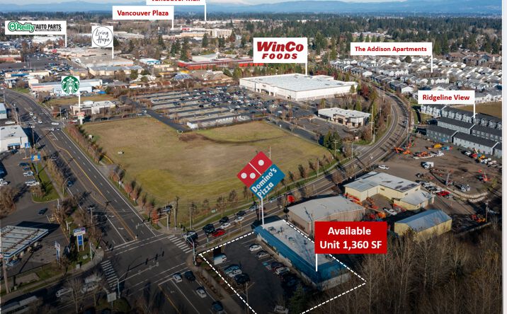 Pictures of Retail property located at 1717 NE Andresen Rd, Vancouver, WA 98661 for lease - image #1