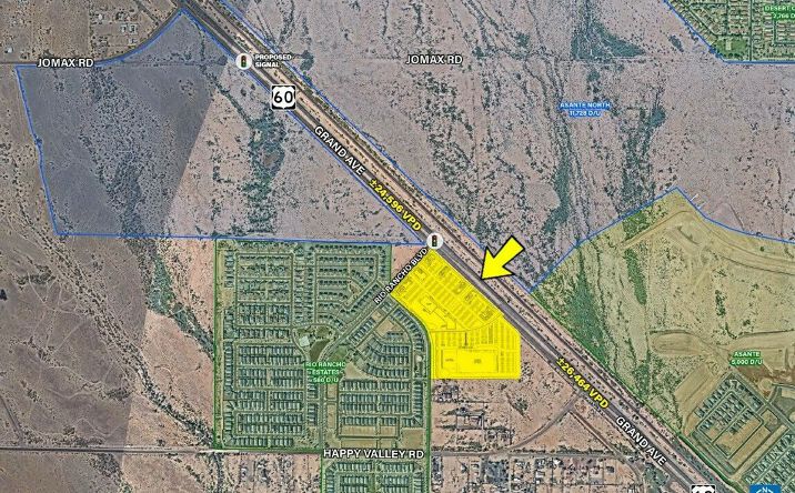 Pictures of Land property located at Grand Ave & Rio Rancho Blvd | SWC, Surprise, AZ 85387 for lease - image #1