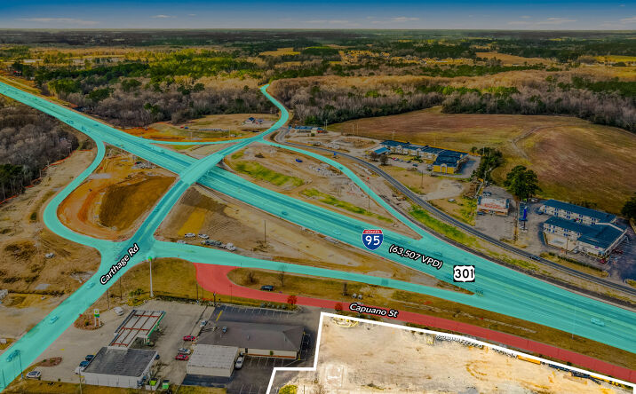 Pictures of Land property located at 2320 Capuano Rd, Lumberton, NC 28358 for lease - image #1