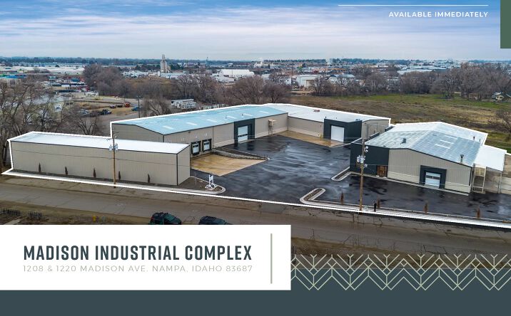 Pictures of Industrial property located at 1208 Madison Ave, Nampa, ID 83687 for lease - image #1