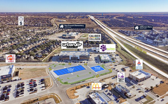 Pictures of Retail property located at 5429 Sycamore Lake Rd, Fort Worth, TX 76123 for lease - image #1