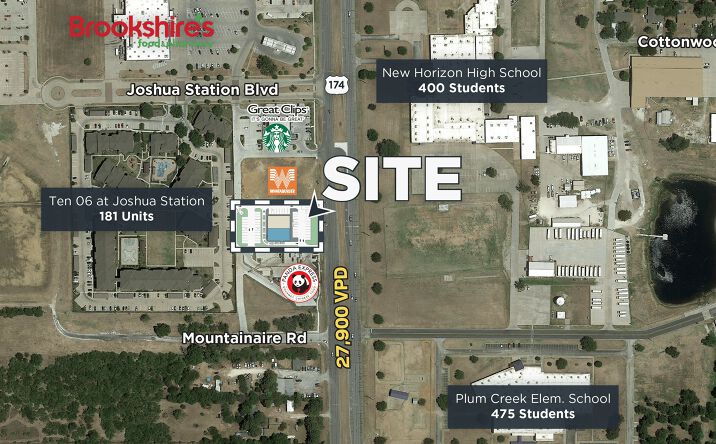 Pictures of Retail, Land property located at NWQ Hwy 174 & Mountainaire Rd, Joshua, TX 76058 for lease - image #1