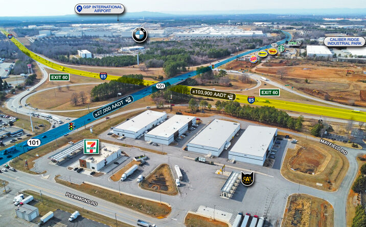 Pictures of Industrial property located at 552 Mayfield Rd, Duncan, SC 29334 for lease - image #1