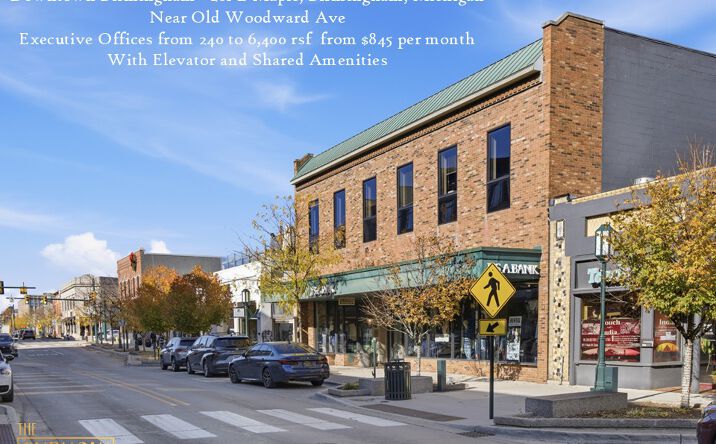 Pictures of Office, Retail property located at 261 E Maple Rd, Birmingham, MI 48009 for lease - image #1