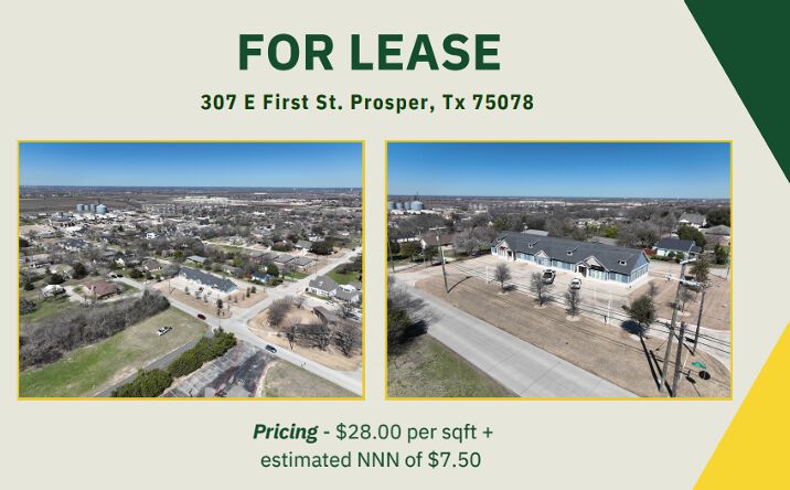 Pictures of Office property located at 307 E First St, Prosper, TX 75078 for lease - image #1