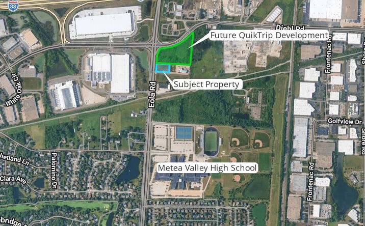 Pictures of Land property located at 2001 N Eola Rd, Aurora, IL 60506 for lease - image #1