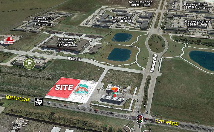 Pictures of Land property located at 1388 FM 548, Forney, TX 75126 for lease - image #1