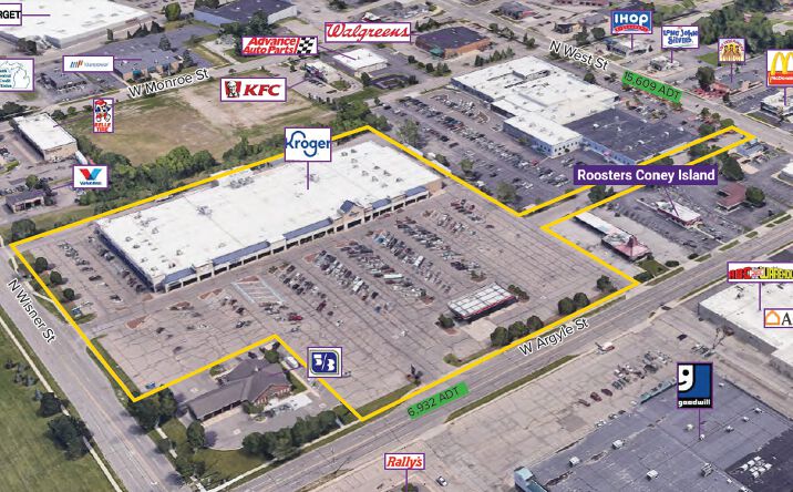 Pictures of Retail property located at 1100 W Argyle St, Jackson, MI 49202 for lease - image #1