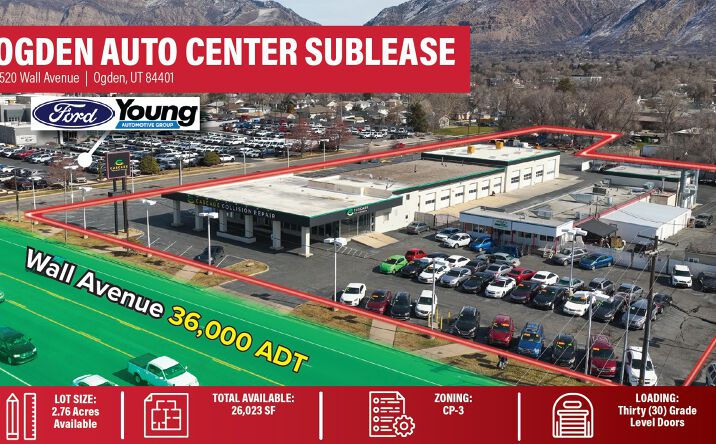 Pictures of Industrial, Retail property located at 3520 Wall Ave, Ogden, UT 84401 for lease - image #1