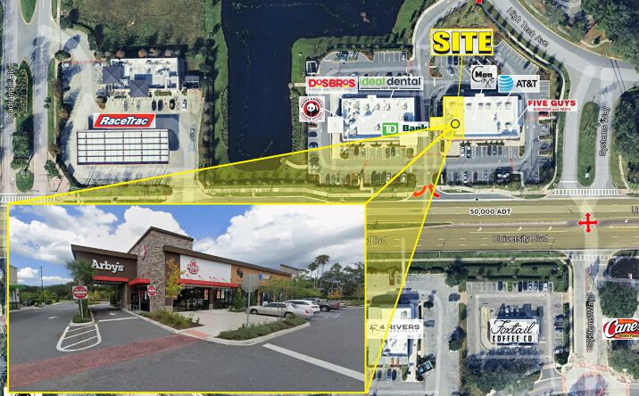 Pictures of Retail, Restaurant property located at 11891 University Blvd, Orlando, FL 32817 for lease - image #1