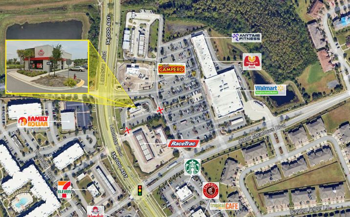 Pictures of Retail, Restaurant property located at 13805 Landstar Blvd, Orlando, FL 32824 for lease - image #1