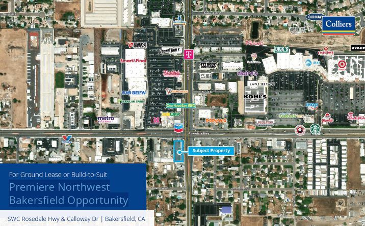 Pictures of Retail, Land property located at Rosdale Hwy, Bakersfield, CA 93312 for lease - image #1