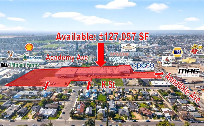 Pictures of Industrial property located at 1121 Annadale Ave, Sanger, CA 93657 for lease - image #1
