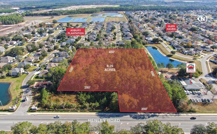 Pictures of Land property located at 0 Henley Road, Green Cove Springs, FL 32043 for lease - image #1