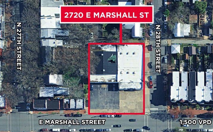 Pictures of Retail, Office property located at 2720 E Marshall St, Richmond, VA 23223 for lease - image #1