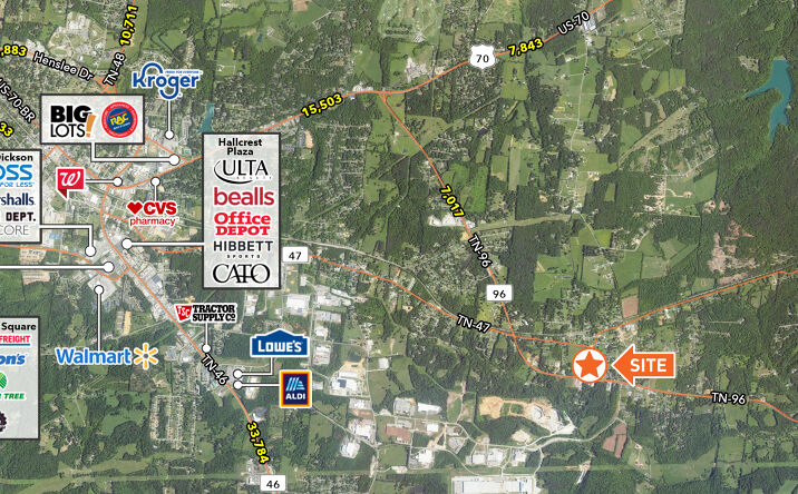 Pictures of Retail property located at 2715 Church St, Burns, TN 37029 for lease - image #1
