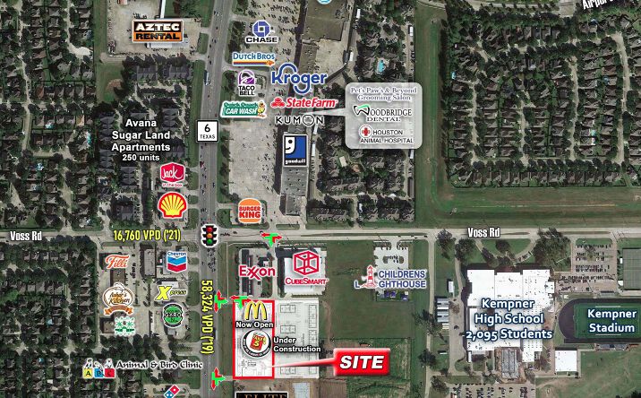 Pictures of Land property located at 15025 Voss Rd, Sugar Land, TX 77498-2555 for lease - image #1