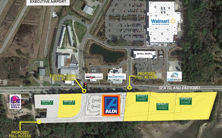 Pictures of Retail, Land property located at 265 Sea Island Pkwy, Beaufort, SC 29907 for lease - image #1
