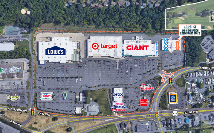 Pictures of Retail property located at 4711 Perkiomen Ave, Reading, PA 19606 for lease - image #1