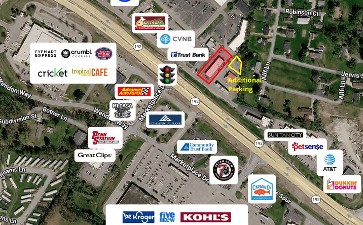 Pictures of Retail, Restaurant property located at 283 London Shopping Center, London, KY 40741 for lease - image #1