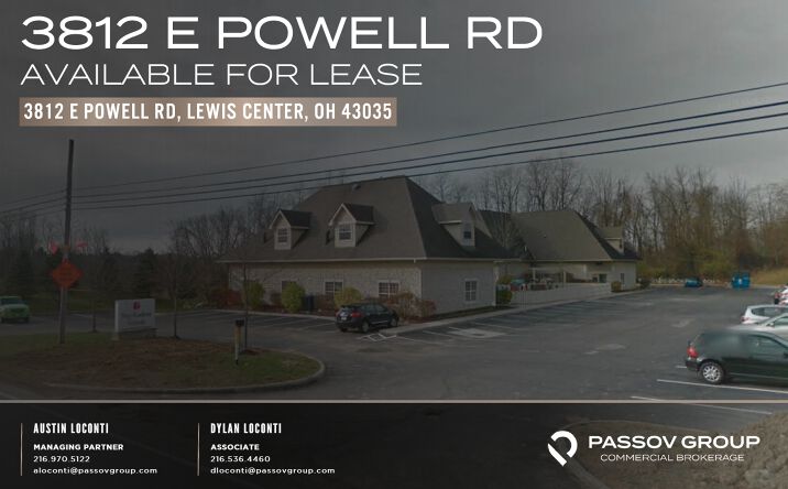 Pictures of Office, Retail property located at 3812 E Powell Rd, Lewis Center, OH 43035 for lease - image #1