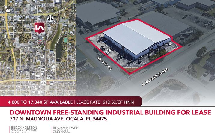 Pictures of Industrial property located at 737 N Magnolia Ave, Ocala, FL 34475 for lease - image #1