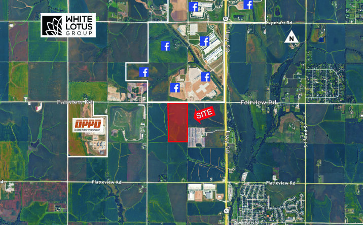 Pictures of Industrial, Land property located at 150th and Fairview Road, Springfield, NE 68059 for lease - image #1