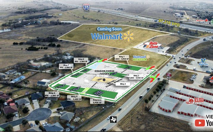Pictures of Retail property located at 160 County Rd 313, Jarrell, TX 76537 for lease - image #1