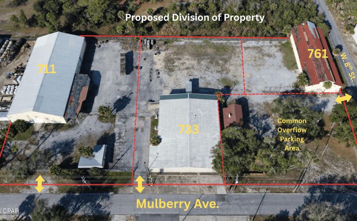 Pictures of Industrial property located at 711 Mulberry Avenue, Panama City, FL 32401 for lease - image #1