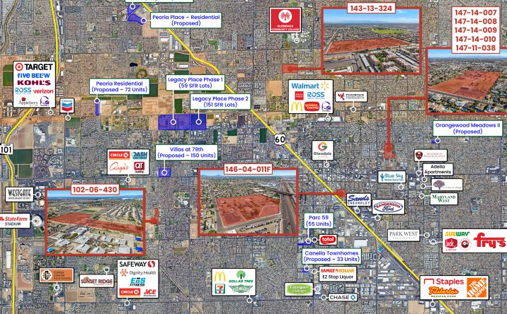 Pictures of Land property located at 7910 W Maryland Ave, Glendale, AZ 85303 for lease - image #1