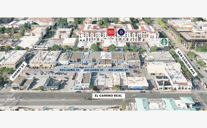 Pictures of Retail property located at 625 Laurel St, San Carlos, CA 94070 for lease - image #1