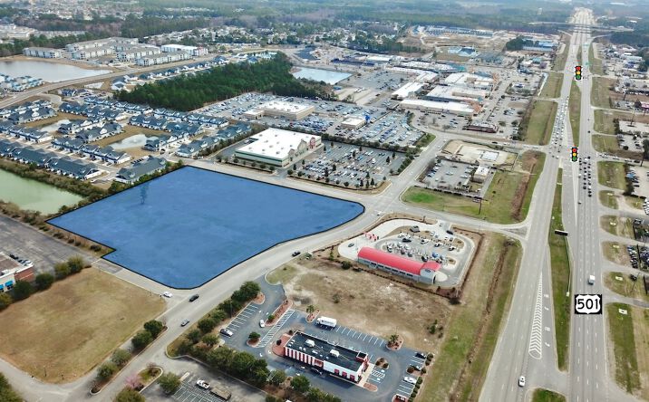 Pictures of Land property located at Glenforest Rd, Myrtle Beach, SC 29579 for lease - image #1
