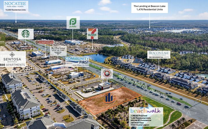 Pictures of Retail, Restaurant property located at 585 Beachwalk Shr Dr, st. johns, FL 32259 for lease - image #1
