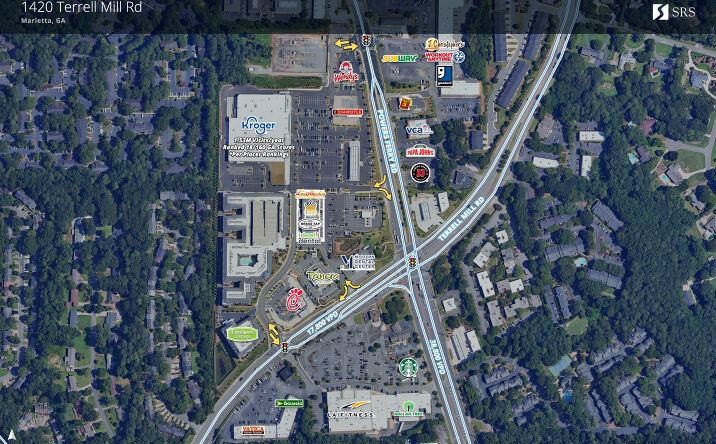 Pictures of Retail property located at 1420 Terrell Mill Rd, Marietta, GA 30067 for lease - image #1